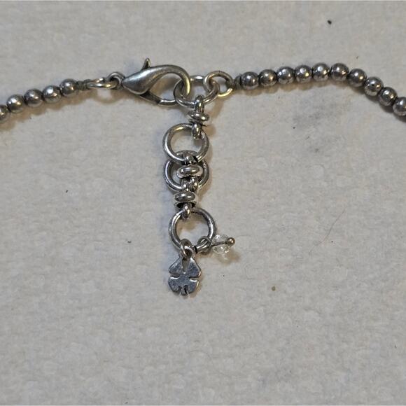 Lucky brand Silver Tone Disc Circle Necklace - Picture 5 of 7